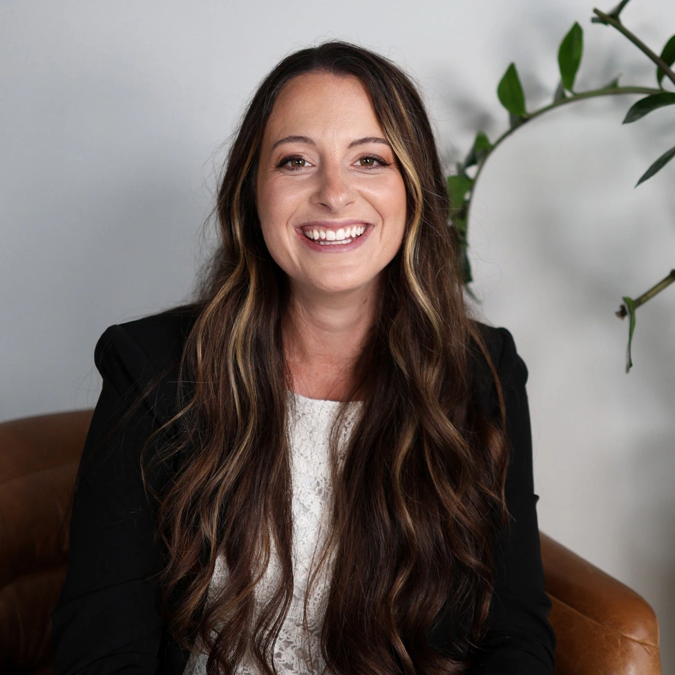 Headshot of Dr. Ashley Welch, clinical psychologist offering telehealth ADHD therapy