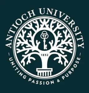 Antioch University seal recognizing Dr. Amanda Mead’s Doctor of Psychology (Psy.D.) in Clinical Psychology