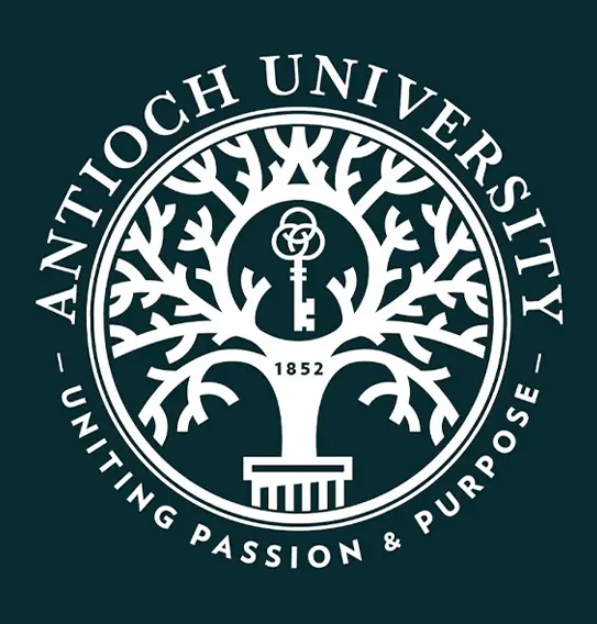 Antioch University seal recognizing Dr. Amanda Mead’s Doctor of Psychology (Psy.D.) in Clinical Psychology