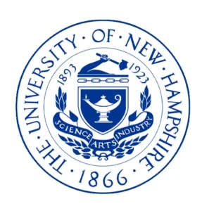 University of New Hampshire seal recognizing Dr. Amanda Mead’s B.A. in Psychology